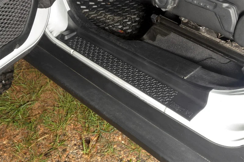 Rugged Ridge 18-20 Jeep Wrangler JL 2-Door All Terrain Door Entry Guard Kit - Side View
