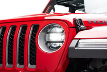 Load image into Gallery viewer, Rugged Ridge 18-20 Jeep Wrangler JL / 2020 Jeep Gladiator JT Black Elite Headlight Guards Black - Additional View 5