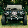 Load image into Gallery viewer, Rugged Ridge 18-20 Jeep Wrangler JL/JT LED Grille Mount Bracket - Side View