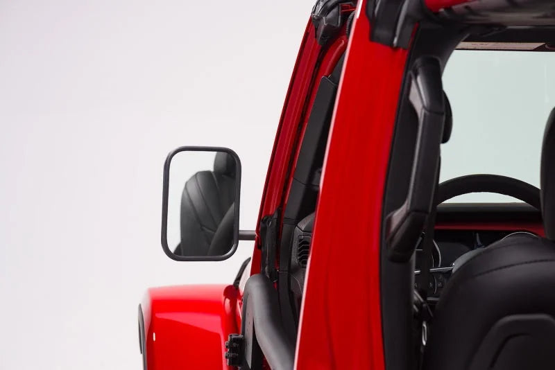 Rugged Ridge 18-20 Jeep Wrangler JL/JT Rectangular Trail Mirror - Additional View 7