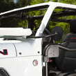 Load image into Gallery viewer, Rugged Ridge 18-20 Jeep Wrangler JL/JT Round Trail Mirror Kit - Back View