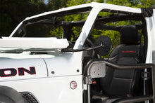 Load image into Gallery viewer, Rugged Ridge 18-20 Jeep Wrangler JL/JT Round Trail Mirror Kit - Back View