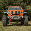 Load image into Gallery viewer, Rugged Ridge 18-21 Jeep Wrangler/Gladiator (JL/JT) Venator Modular Bumper - Black - Side View