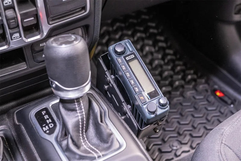 Rugged Ridge 18-22 Jeep Wrangler / Gladiator Race Radio Mount - Main Product View