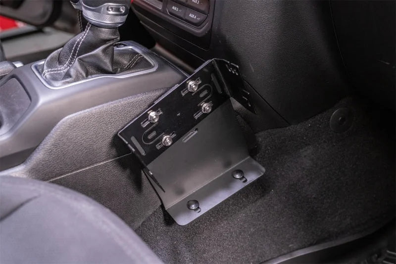 Rugged Ridge 18-22 Jeep Wrangler / Gladiator Race Radio Mount - Side View