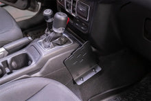 Load image into Gallery viewer, Rugged Ridge 18-22 Jeep Wrangler / Gladiator Race Radio Mount - Back View