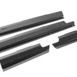 Load image into Gallery viewer, Rugged Ridge 18-22 Jeep Wrangler (JL) Rocker Pnl/Sill Plate Cvr 4dr. Rocker Guard 4pc. - Tex. Blk - Detail View