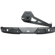 Load image into Gallery viewer, Rugged Ridge 18-22 Jeep Wrangler (JL) Rubicon/Spt 2dr HD Rear Bumper w/Swing Out Tire Carrier - Blk - Main Product View