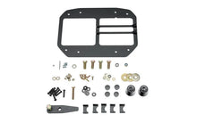 Load image into Gallery viewer, Rugged Ridge 18-22 Jeep Wrangler (JL) Rubicon/Spt 2dr HD Rear Bumper w/Swing Out Tire Carrier - Blk - Back View