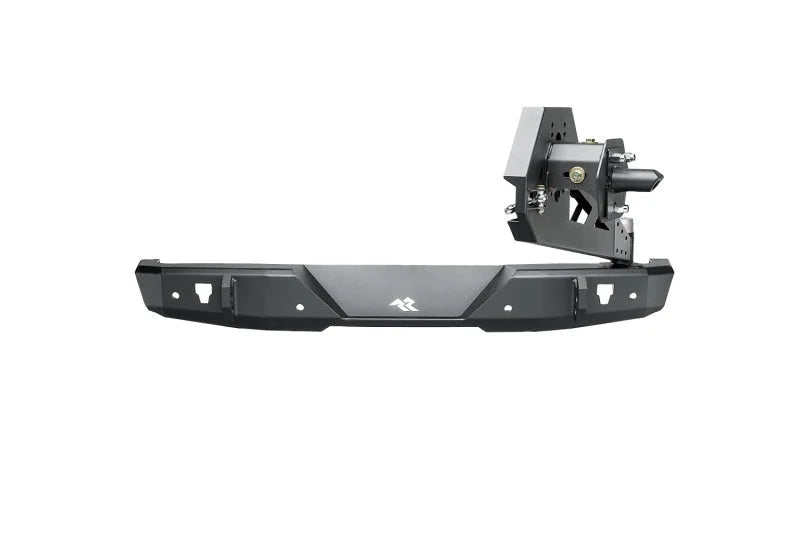 Rugged Ridge 18-22 Jeep Wrangler (JL) Rubicon/Spt 2dr HD Rear Bumper w/Swing Out Tire Carrier - Blk - Additional View 6