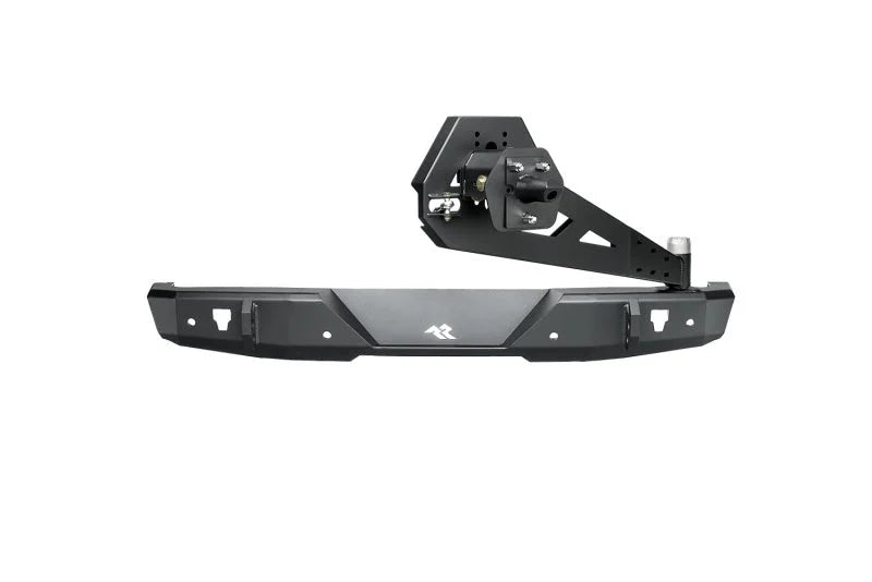 Rugged Ridge 18-22 Jeep Wrangler (JL) Rubicon/Spt 2dr HD Rear Bumper w/Swing Out Tire Carrier - Blk - Additional View 8
