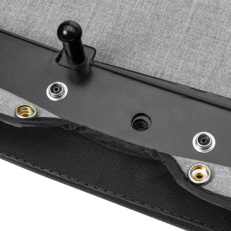 Rugged Ridge 18-22 Jeep Wrangler JL Unlimited (4-Door) Voyager Savannah Brief Top - Black - Back View
