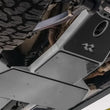Load image into Gallery viewer, Rugged Ridge 18-23 Jeep Wrangler JLU 4dr Alum. Skid Plate for Engine/Trans - Tex. Blk - Side View