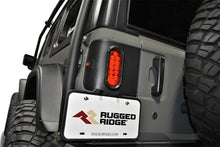 Load image into Gallery viewer, Rugged Ridge 18-24 Jeep Wrangler JL/JLU Flush Mount Tail Light (Pair) - Blk - Side View