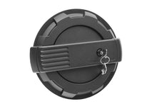 Load image into Gallery viewer, Rugged Ridge 19-23 Jeep Wrangler JL Elite Locking Fuel Door - Black - Side View