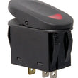Load image into Gallery viewer, Rugged Ridge 2-Position Rocker Switch Red - Side View