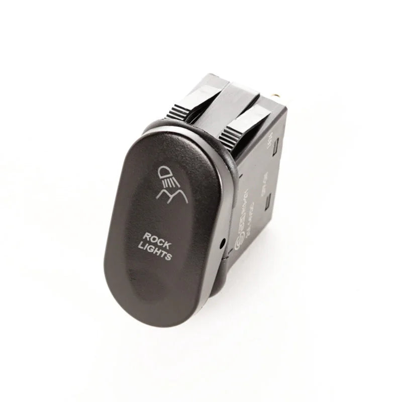 Rugged Ridge 2-Position Rocker Switch Rock Lights Amber - Main Product View