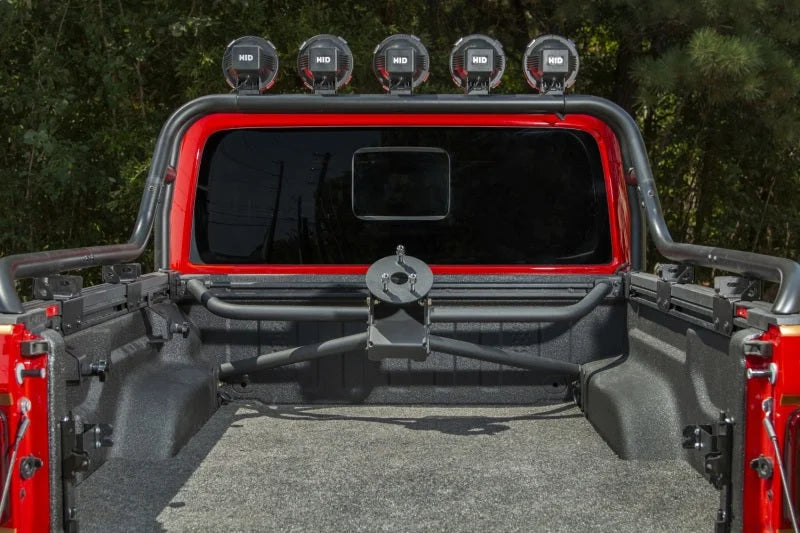 Rugged Ridge 20-21 Jeep Gladiator JT Spare Tire Carrier Hinge Casting - Back View
