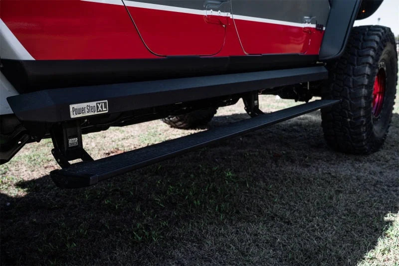 Rugged Ridge 20-22 Jeep Gladiator JT Rocker Guard - Side View