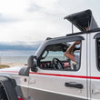 Load image into Gallery viewer, Rugged Ridge 20-22 Jeep Gladiator JT Voyager Fastback Soft Top - Black Diamond - Side View