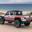 Load image into Gallery viewer, Rugged Ridge 20-22 Jeep Gladiator JT Voyager Fastback Soft Top - Black Diamond - Installation View