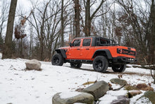 Load image into Gallery viewer, Rugged Ridge 20-22 Jeep Gladiator Max Terrain Fender Flares F/R Pair - Tex. Blk - Back View