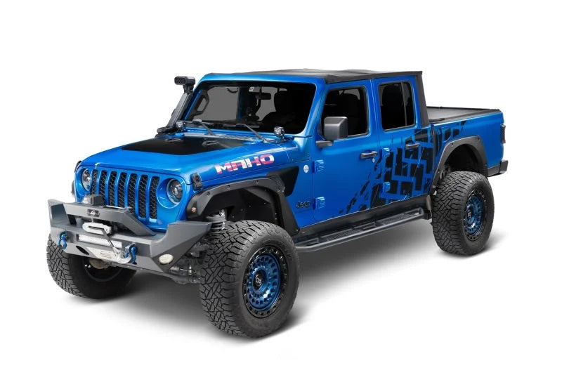 Rugged Ridge 20-24 Jeep Gladiator Fender Flare Delete Kit F/R - Main Product View