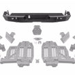 Load image into Gallery viewer, Rugged Ridge 20-24 Jeep Gladiator Wingmate Rear Bumper (Max Spare Wheel/Tire 37in. Dia.) - Tex. Blk