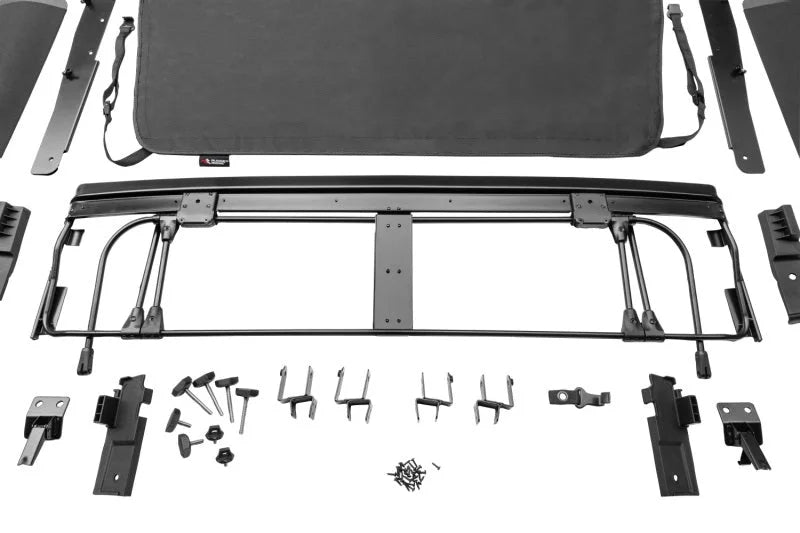 Rugged Ridge 2018+ Jeep Wrangler JL 2 Dr Voyager Top - Back View
