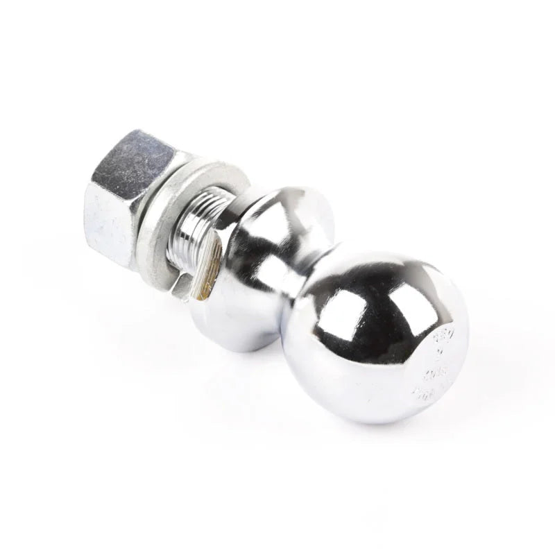 Rugged Ridge 2in Trailer Hitch Ball 1in Dia Shank Chrome - Main Product View
