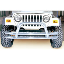 Load image into Gallery viewer, Rugged Ridge 3-In Double Tube Front Bumper SS 76-06 Models - Main Product View