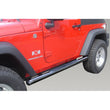 Load image into Gallery viewer, Rugged Ridge 3-In Round Side Steps Black 07-18 2-Door Jeep Wrangler - Side View
