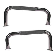 Load image into Gallery viewer, Rugged Ridge 3-In Round Tube Steps SS 97-06TJ - Main Product View