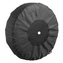 Load image into Gallery viewer, Rugged Ridge 30-32 Inch Tire Cover Black w/Camera Slot - Main Product View