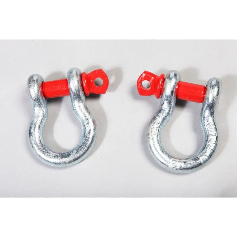 Rugged Ridge 3/4in 9500lb D-Shackle Set - Main Product View