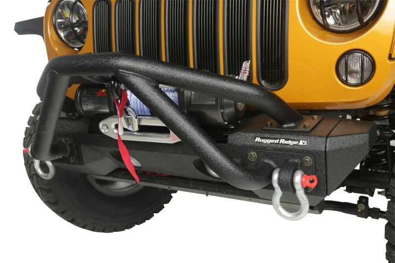 Rugged Ridge 3/4in 9500lb D-Shackle Set - Back View