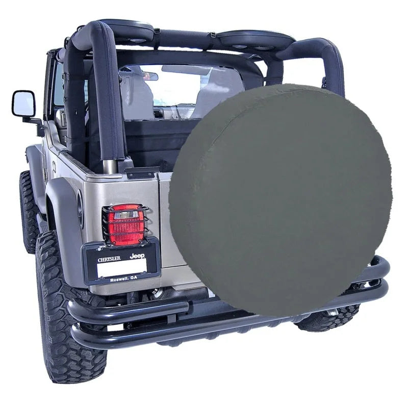 Rugged Ridge 35-36 Inch Tire Cover Black Diamond - Main Product View