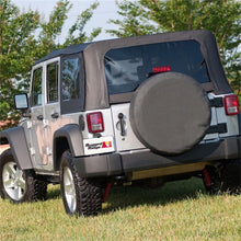 Load image into Gallery viewer, Rugged Ridge 35-36 Inch Tire Cover Black Diamond - Side View