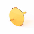 Load image into Gallery viewer, Rugged Ridge 3.5in LED Light Cover Round Amber - Main Product View