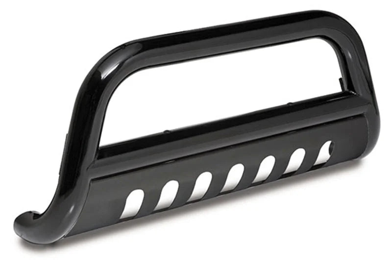 Rugged Ridge 3in Bull Bar Black 10-18 Jeep Wrangler JK - Side View