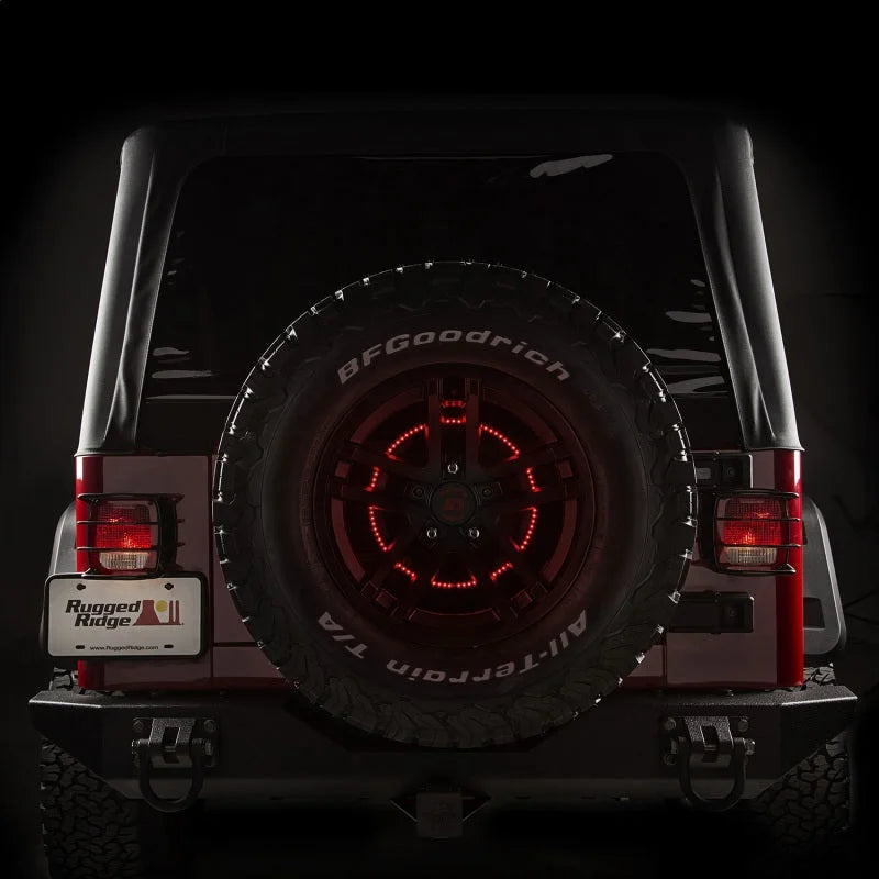 Rugged Ridge 3rd Brake Light LED Ring - Side View