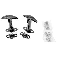 Load image into Gallery viewer, Rugged Ridge 41-95 Jeep CJ / Jeep Wrangler Black Hood Catch Kit - Side View