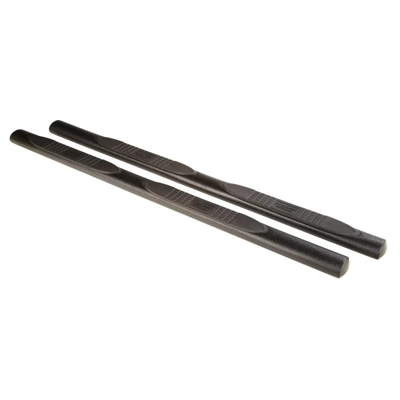 Rugged Ridge 4in Oval Side Step Black 18-20 Jeep Wrangler JL 4DR - Main Product View
