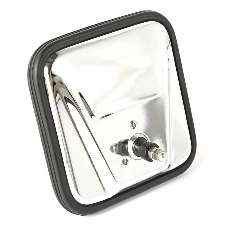 Rugged Ridge 55-86 Jeep CJ Chrome Mirror Head - Side View