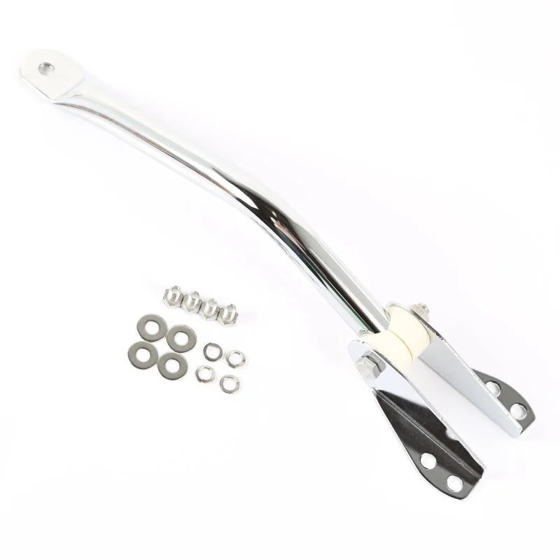 Rugged Ridge 55-86 Jeep CJ Left Chrome Mirror Arm - Main Product View