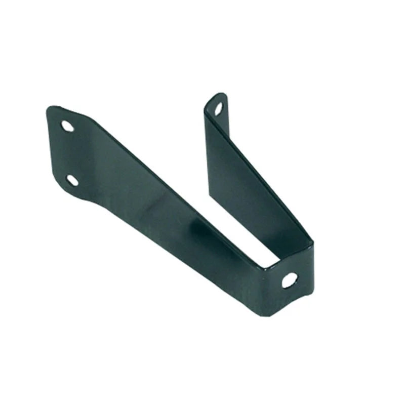 Rugged Ridge 76-86 Jeep CJ / 87-95 Jeep Wrangler YJ Black Tire Stop - Side View