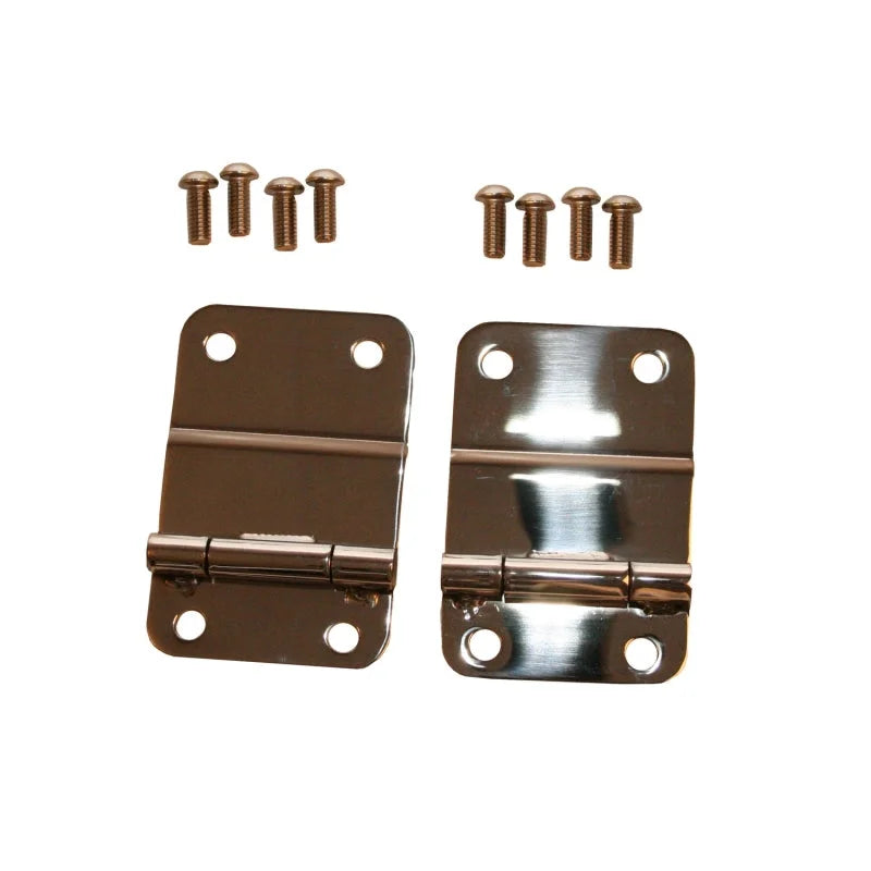 Rugged Ridge 76-86 Jeep CJ Stainless Steel Tailgate Hinges - Main Product View