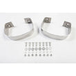 Load image into Gallery viewer, Rugged Ridge 76-95 Jeep CJ / Jeep Wrangler Stainless Steel Rear Bumperettes - Main Product View