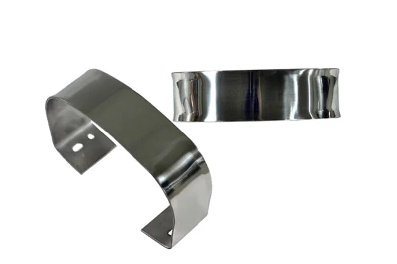 Rugged Ridge 76-95 Jeep CJ / Jeep Wrangler Stainless Steel Rear Bumperettes - Installation View