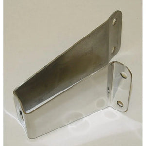 Rugged Ridge 76-95 Jeep CJ / Jeep Wrangler TJ Stainless Steel Tire Stop - Main Product View